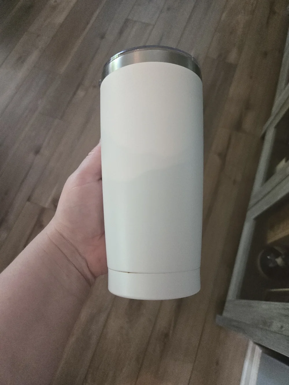 Insulated White Tumbler - 'Might Be Water Might Be Tequila' Tumbler